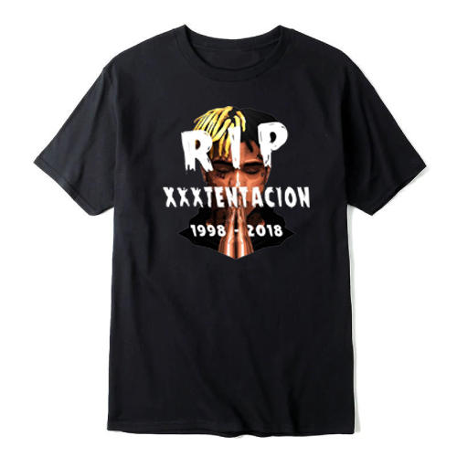 XXXTentacion Rest In Peace T Shirt black - Rapper Outfits